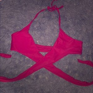 A bathing suit top